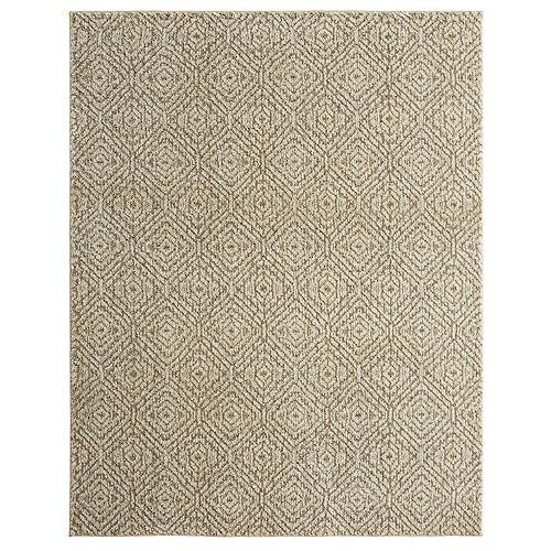 Mohawk Home Aztec Sketch Grey 8 ft. x 10 ft. Indoor Area Rug