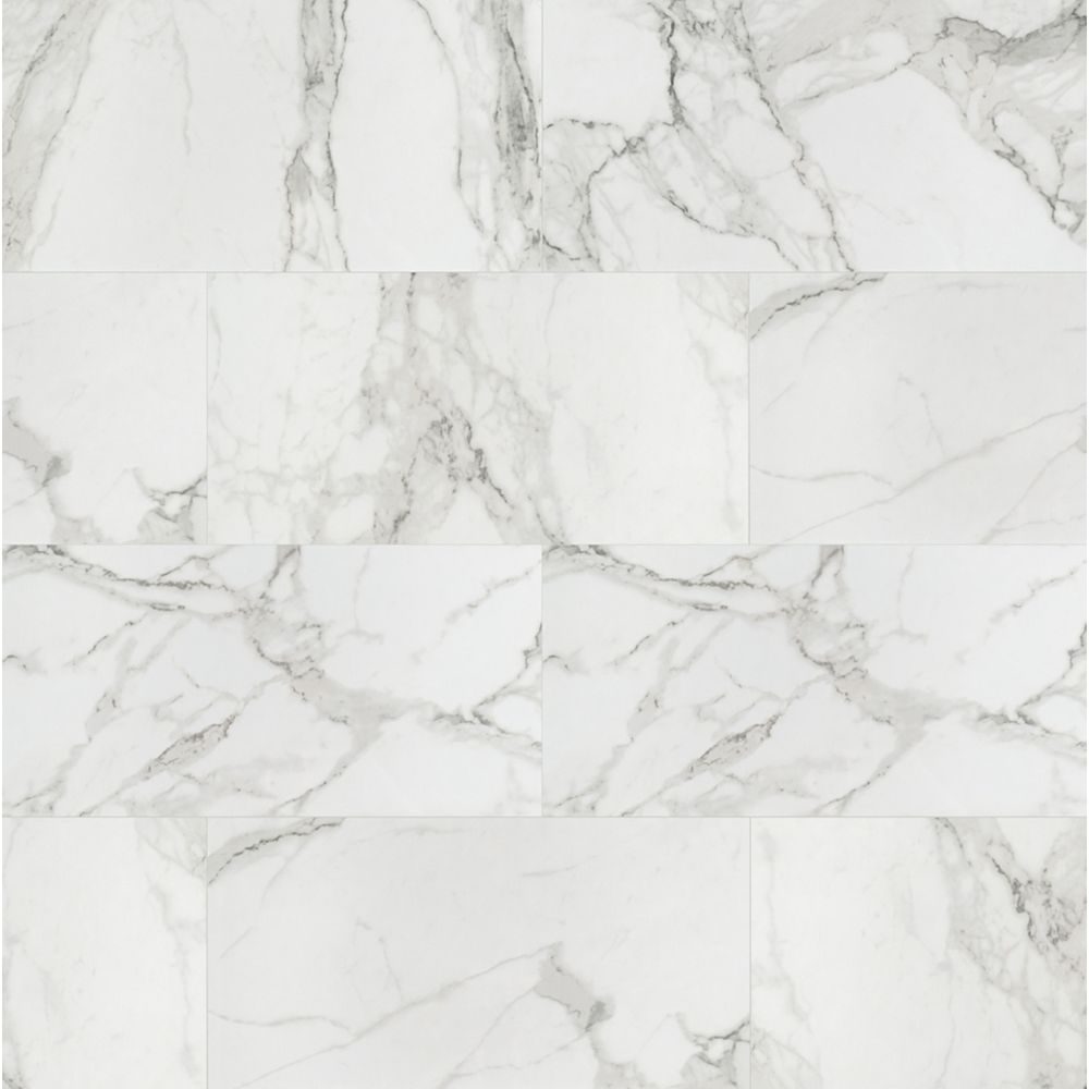 aviva bianco 12 inch x 24 inch polished porcelain floor and wall tile