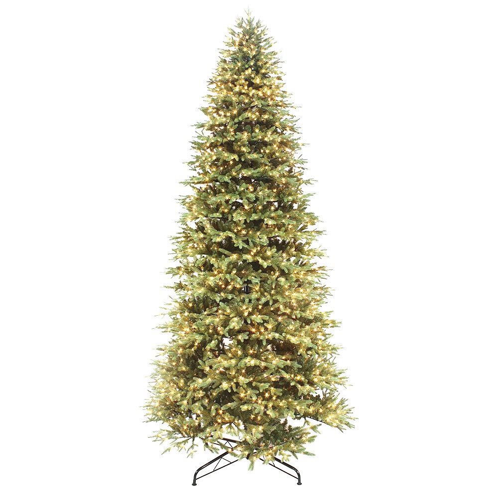 Home Accents Holiday 12 ft. 2000-Light Colour Changing Micro Dot LED 12 Ft Noble Fir Artificial Tree