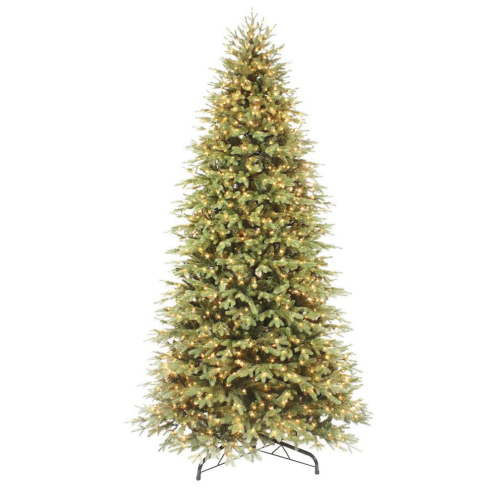 Home Accents Holiday 9 ft. 1500-Light Colour Changing Micro Dot LED Pre Jackson Noble Fir Christmas Tree 9ft