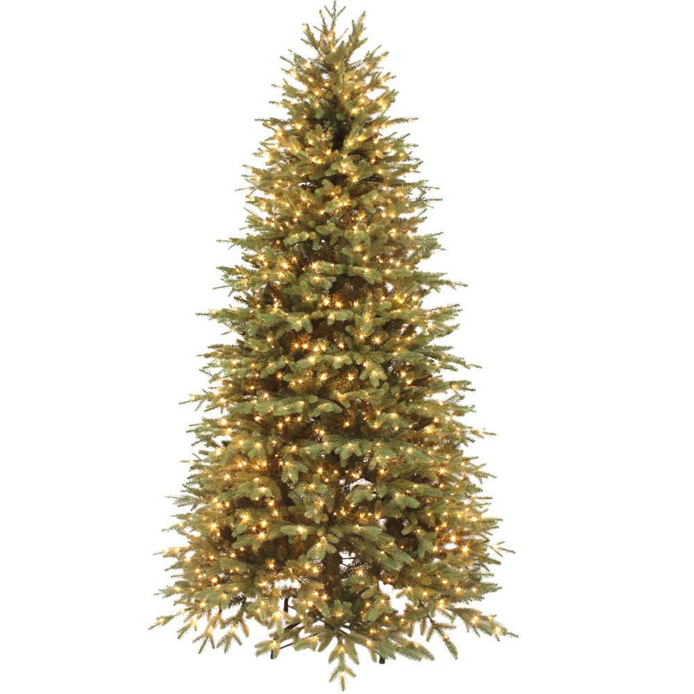 Home Accents Holiday 7 5 Ft Jackson Noble Fir LED Pre Lit Artificial   P 1001538819 