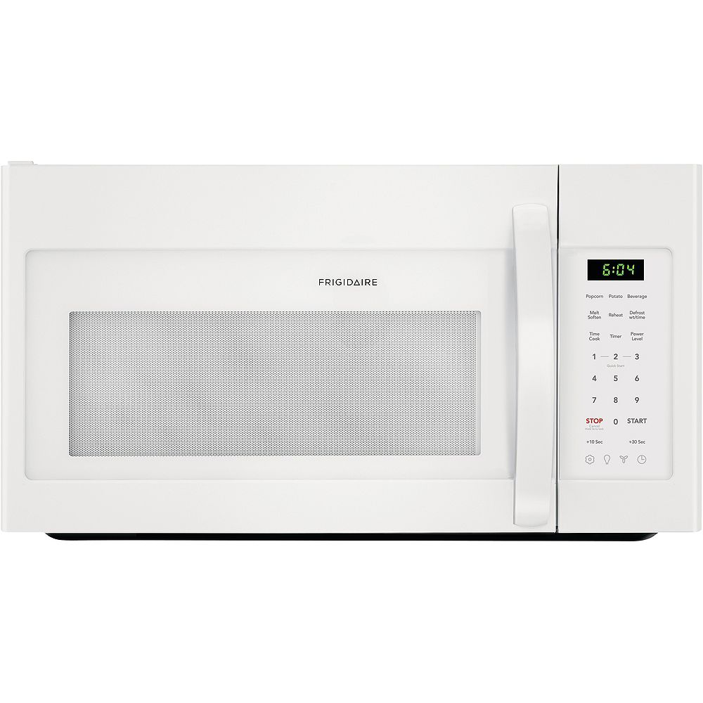 Frigidaire 30inch W 1.8 cu. ft. Over the Range Microwave in White The Home Depot Canada