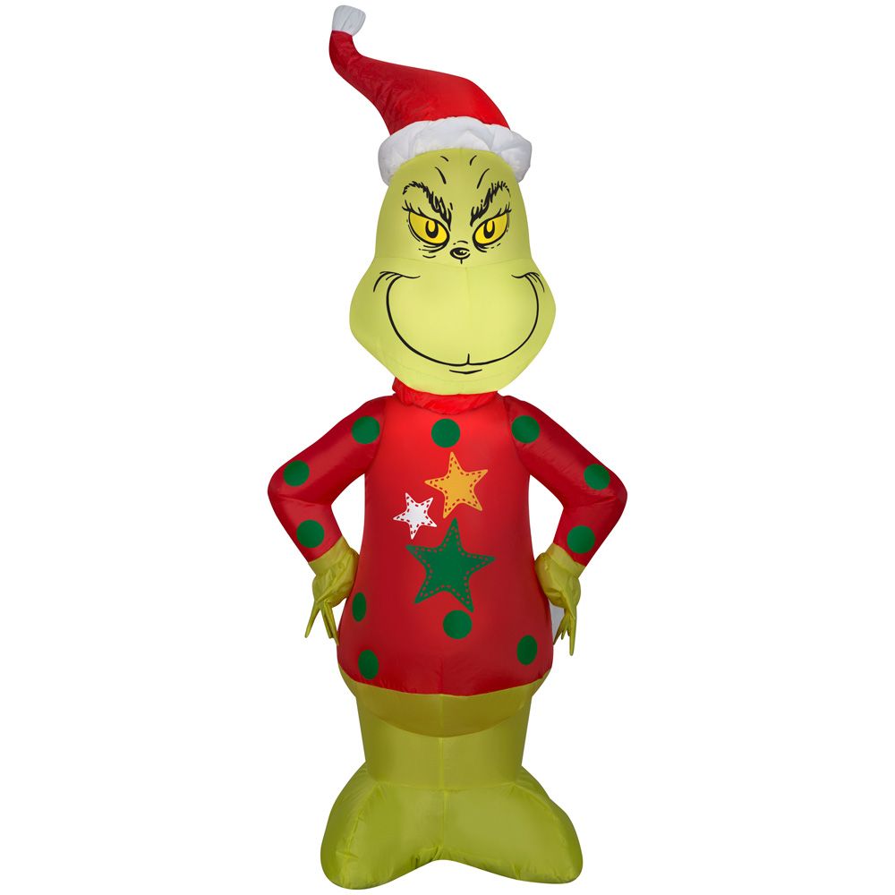 grinch light up christmas sweater