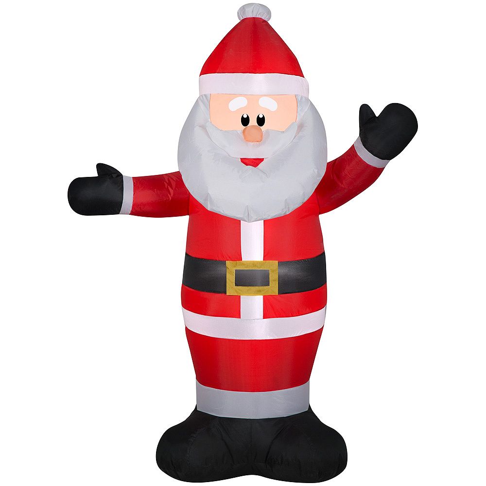 Home Accents Lighted 5 ft. Inflatable Santa Christmas