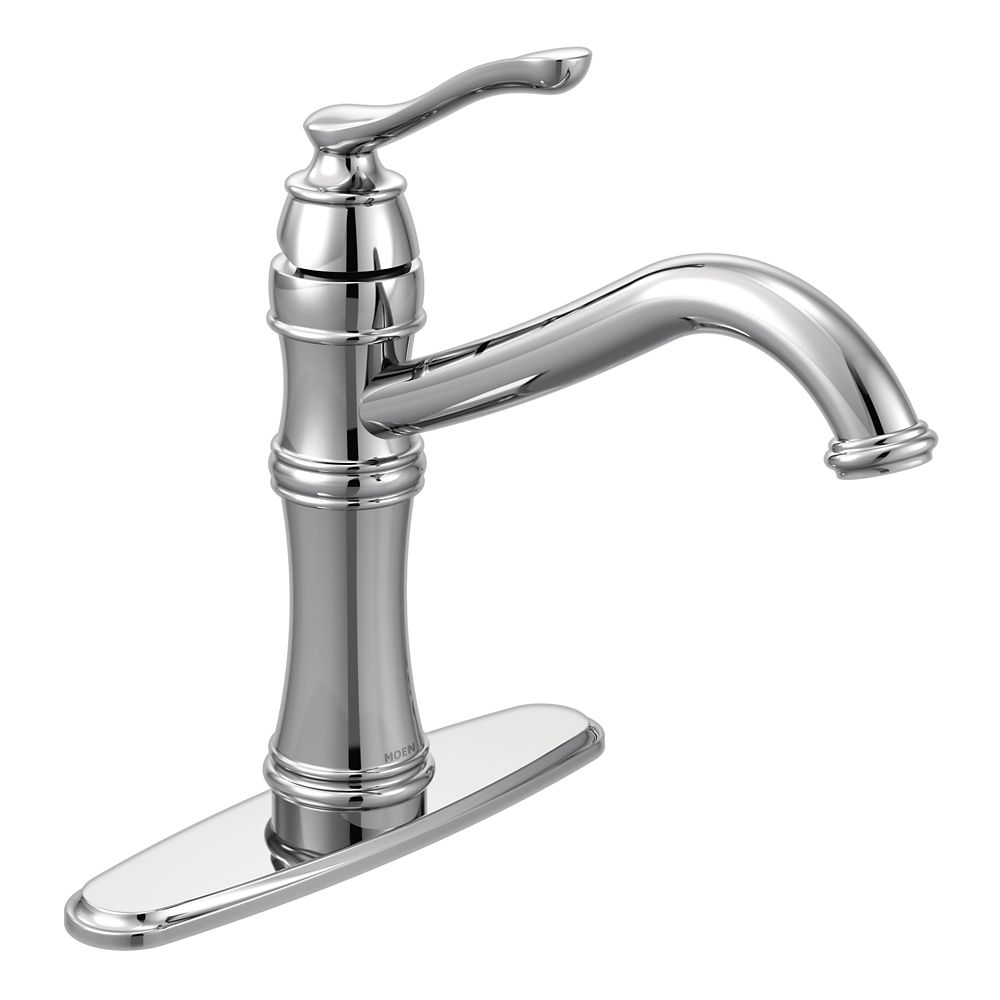 MOEN Belfield 1 Handle Standard Kitchen Faucet In Chrome The Home   P 1001539128 