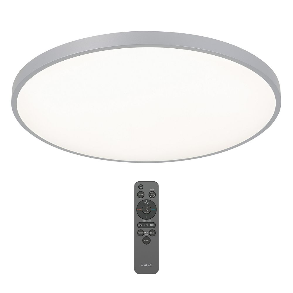 Artika Europa 21-inch Integrated LED Flush Mount | The Home Depot Canada