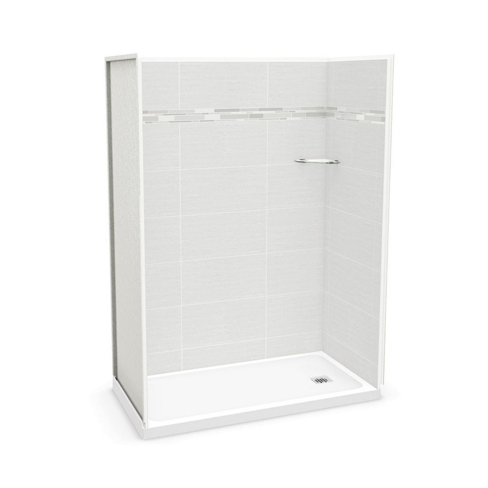 MAAX Utile Origin Arctik ensemble de douche en alcove 60 po x 32 po