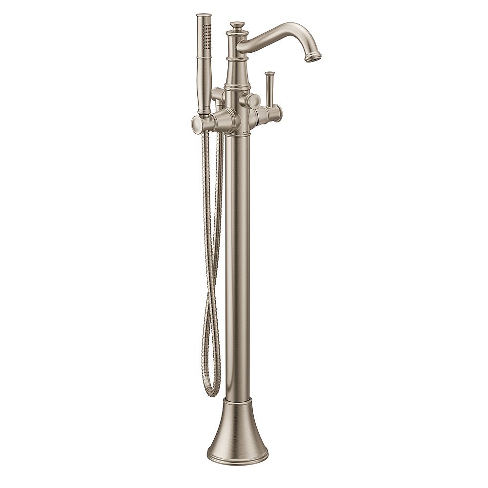 MOEN Belfield Tub Filler In Brushed Nickel The Home Depot Canada