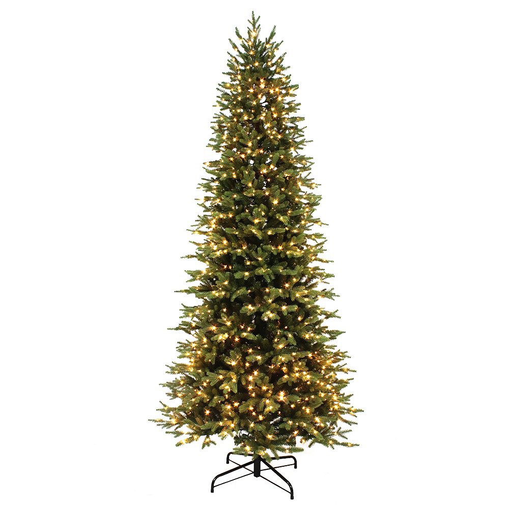 Home Accents Holiday 9 ft. 1000-Light Colour Changing Micro Dot LED Pre Jackson Noble Fir Christmas Tree 9ft