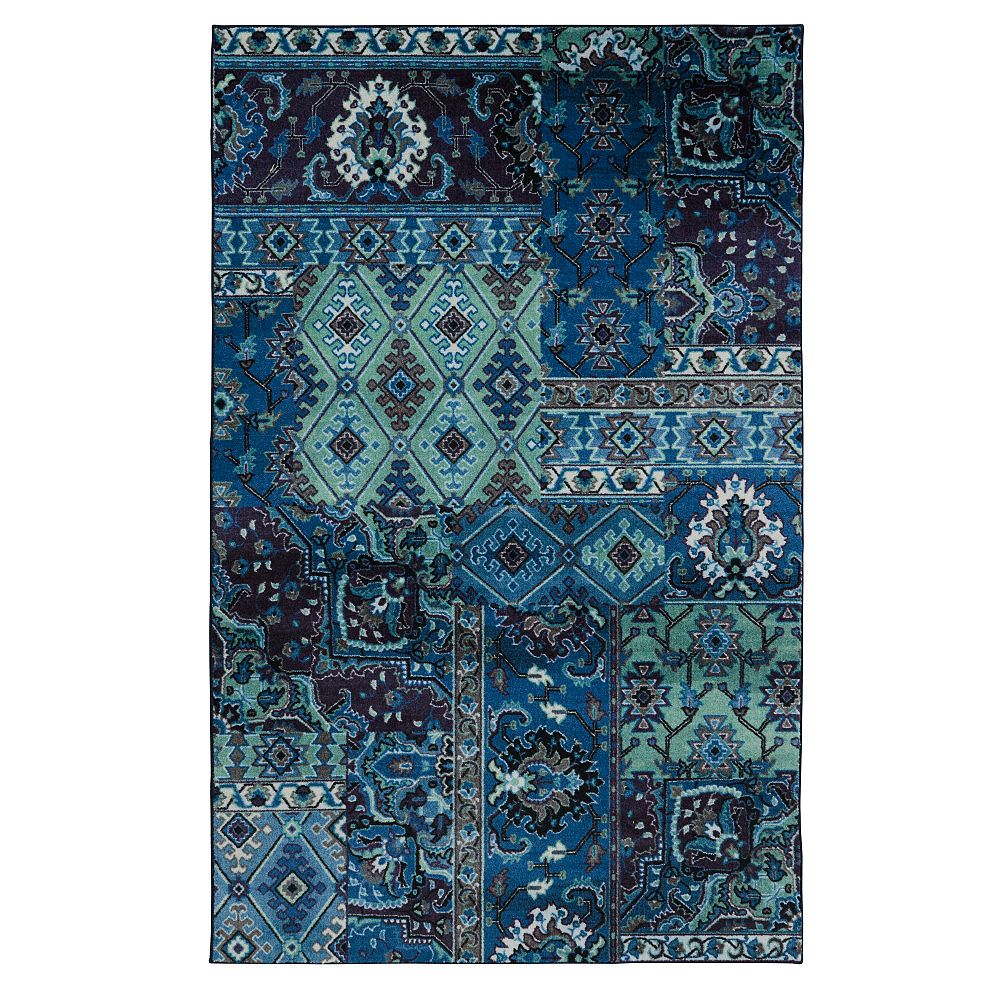 Mohawk Home Odell Navy 5 ft. x 8 ft. Indoor Area Rug The Home Depot