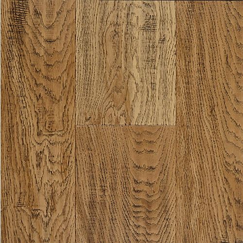 Sample - Aged Bourbon Waterproof Hardwood Flooring, 7.48-inch x 12-inch