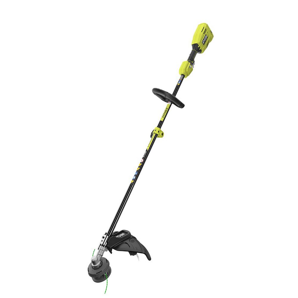 Ryobi 18v One Lithium Ion Cordless Attachment Capable Brushless String Trimmer Tool Only The Home Depot Canada