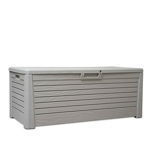 TOOMAX Florida 19.4 cu. ft. Outdoor Deck Box - Grey