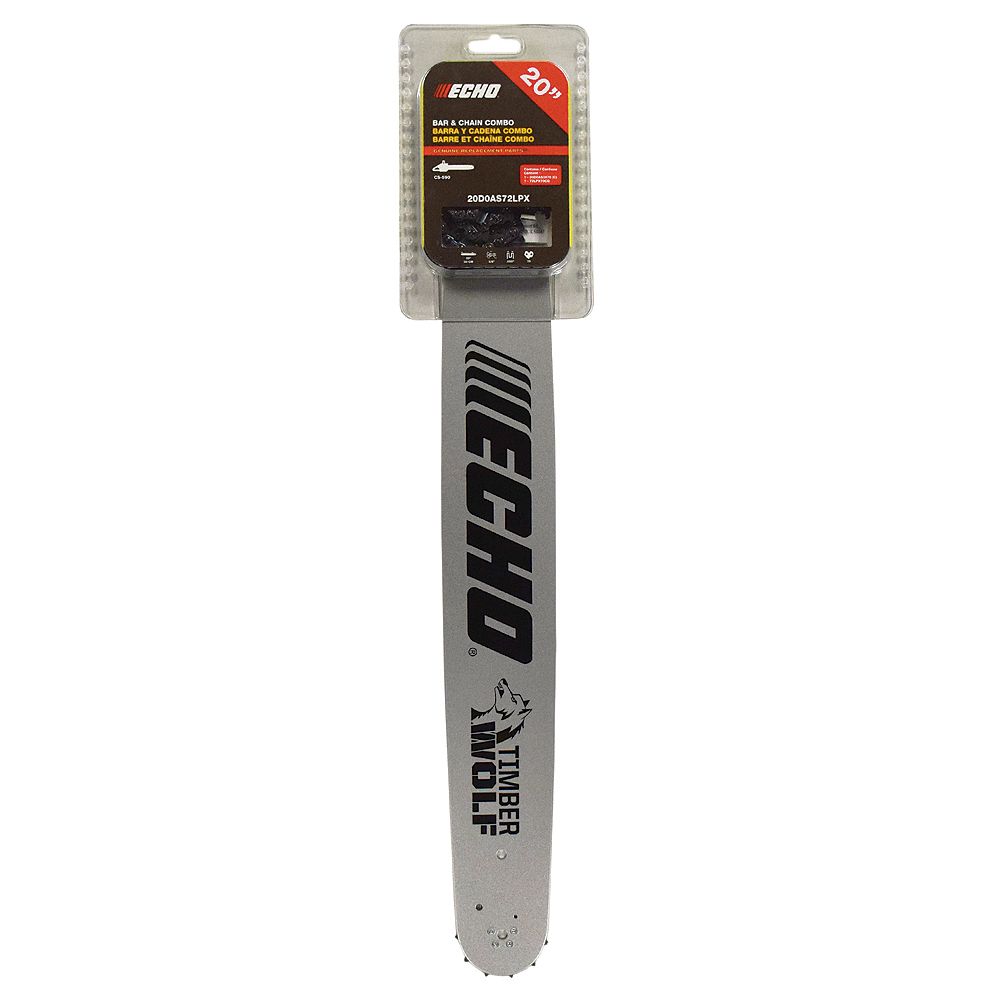ECHO 20" CHAINSAW GUIDE BAR AND CHAIN COMBO KIT The Home Depot Canada