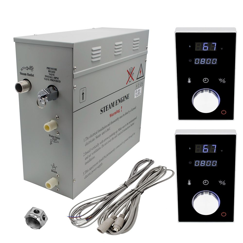 Steam Superior 9kW Deluxe SelfDraining Steam Bath Generator