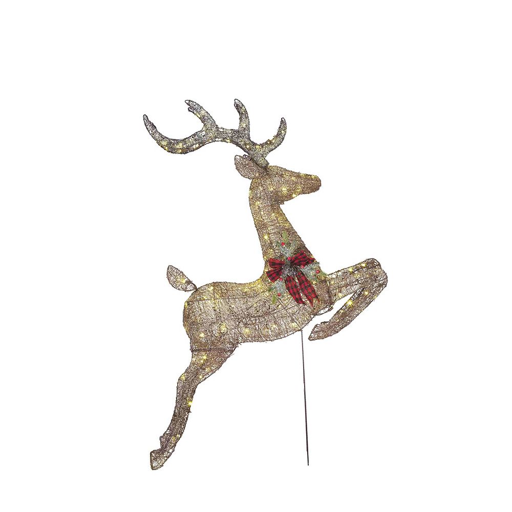 Home Accents Holiday 5 ft. LED Deer Christmas Decoration | The Home