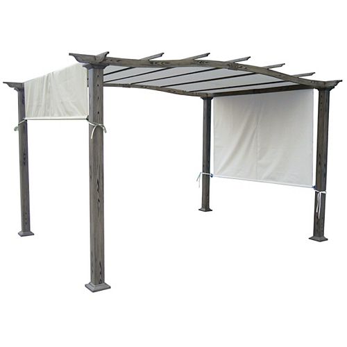 Universal Replacement Pergola Canopy Top (Beige) (Size: 80" x 206")