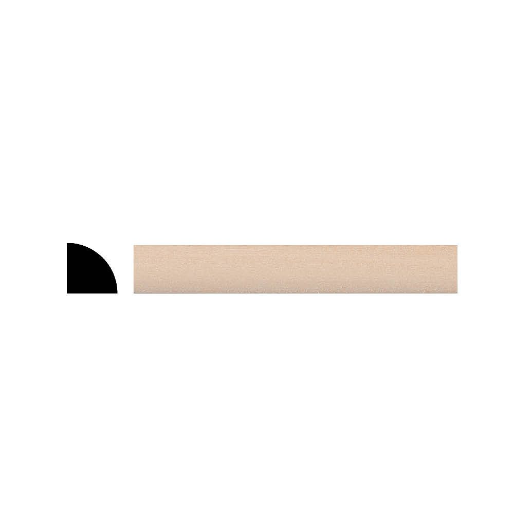Alexandria Moulding 3 8 X 4 Basswood Qtr Round The Home Depot Canada Alexandria Moulding 3 8 X 4, Quarter Round Trim Home Depot Canada