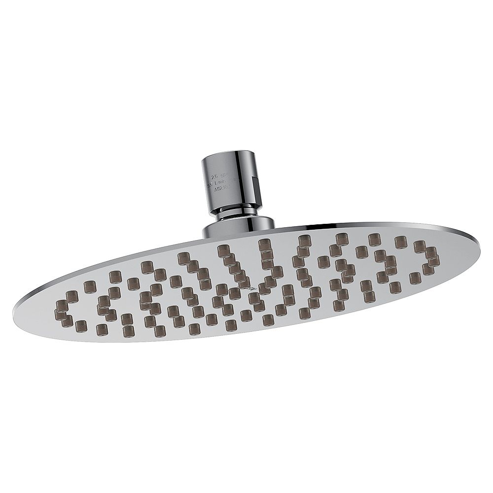 MOEN 1Spray 8inch Flat Round EcoPerformance Rainshower Showerhead in