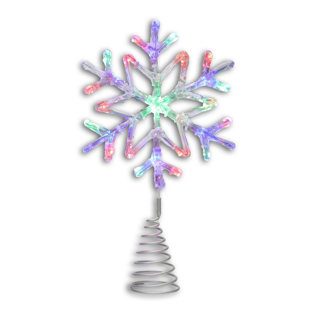 Philips 14.5inch 3 Function Bicolour LED Acrylic Snowflake Christmas Tree Topper The Home Philips 14.5inch 3 Function Bicolour LED Acrylic Snowflake Christmas Tree Topper The Home