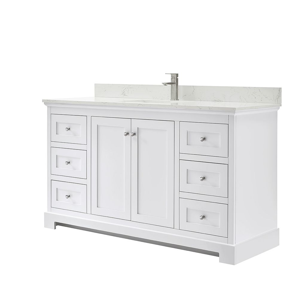 Wyndham Collection Ryla 60 Inch Single, 60 Inch Vanity Top Single Sink Home Depot