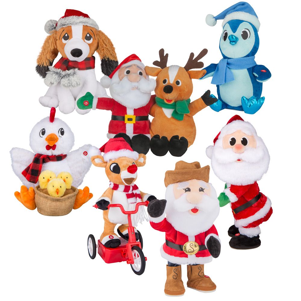 rudolph plush characters