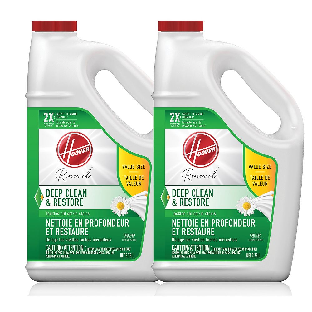 Hoover Deep Clean & Restore Carpet Cleaning Formula, 128 oz 2 Pack