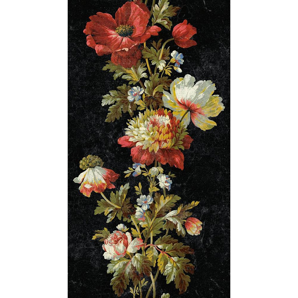 RoomMates Vintage Floral Stripe Peel & Stick Wallpaper | The Home Depot Canada