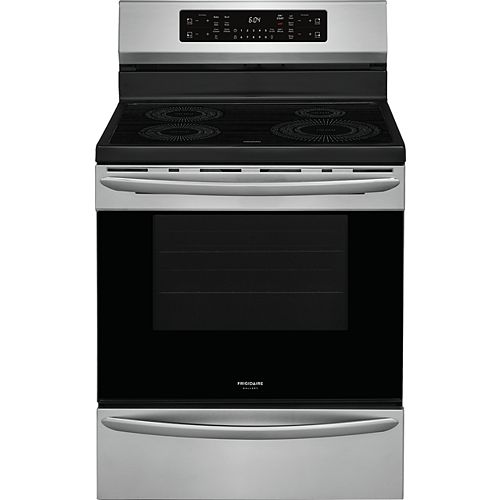 30-inch 5.4 cu. ft. Freestanding Induction Range with Air Fry in Smudge-Proof® Stainless Steel