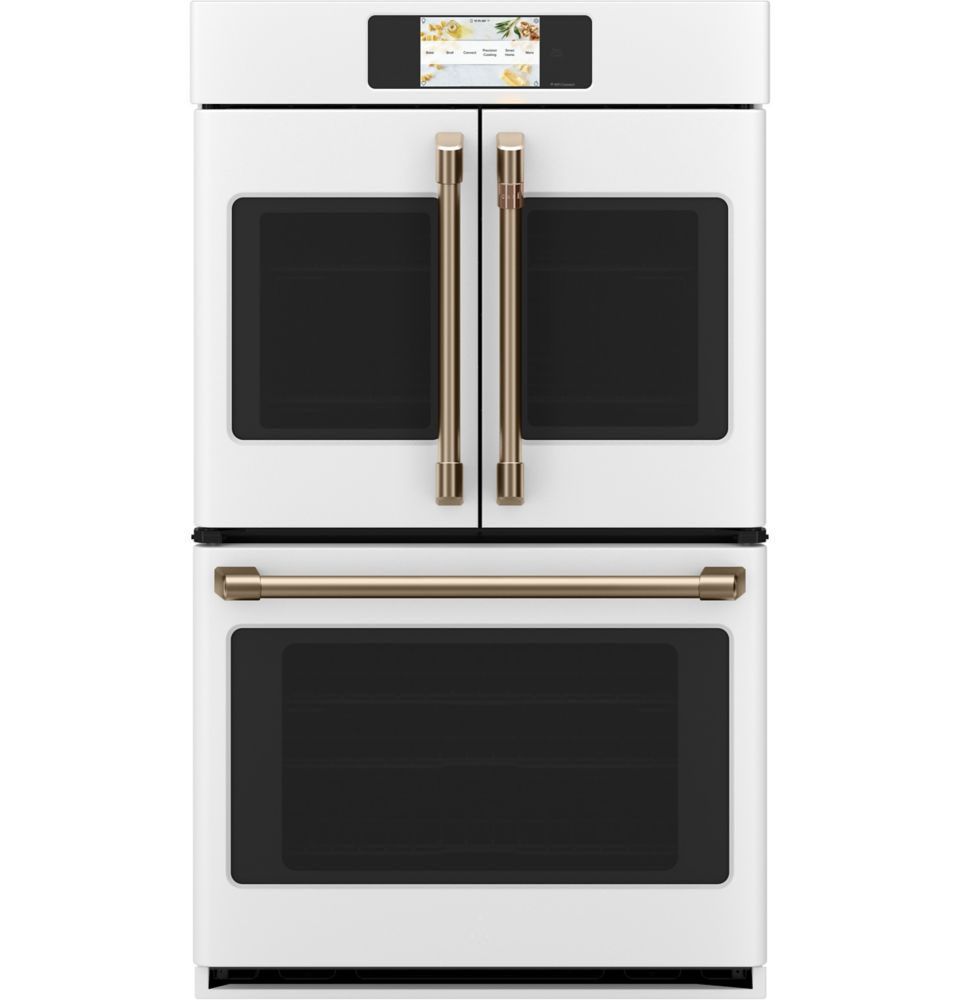 Caf 30 In Smart Double Electric French Door Wall Oven With Convection   P 1001543012 