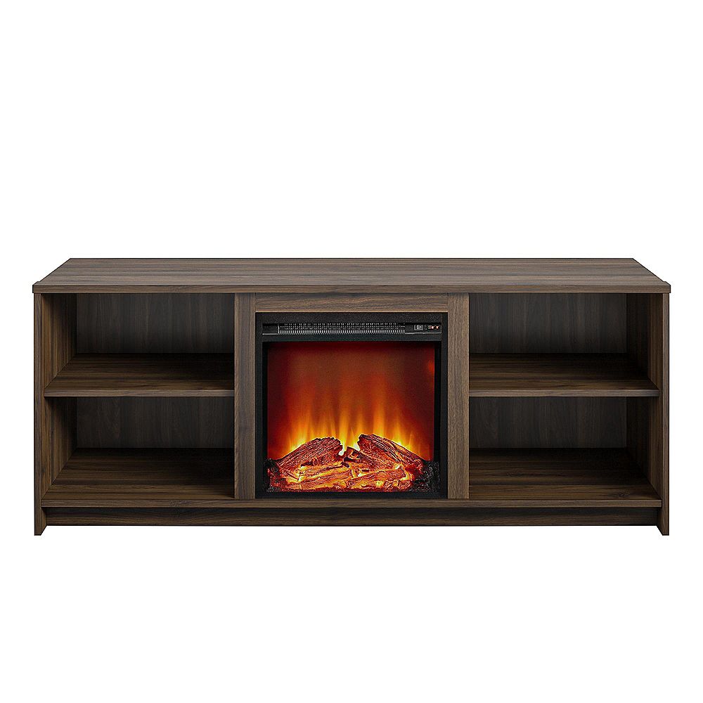 Ameriwood Home Courtland 60 Inch W X 20 D 23 5 H Tv Stand Electric Fireplace The Depot Canada Ameriwood Home Courtland 60 Inch W X 20, Tv Stand With Fireplace Canada