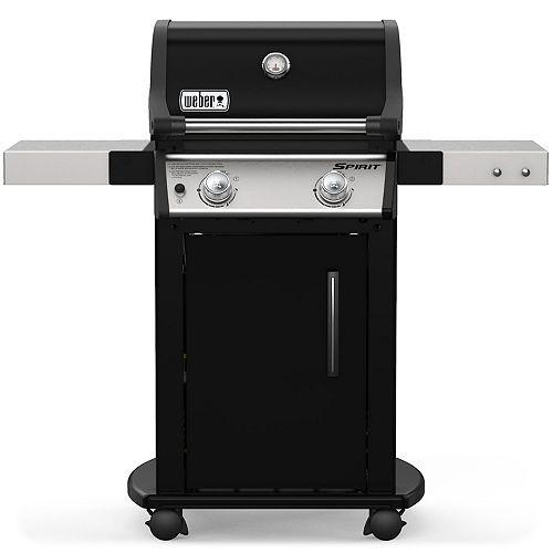 Spirit E-215 2-Burner Propane Gas BBQ in Black