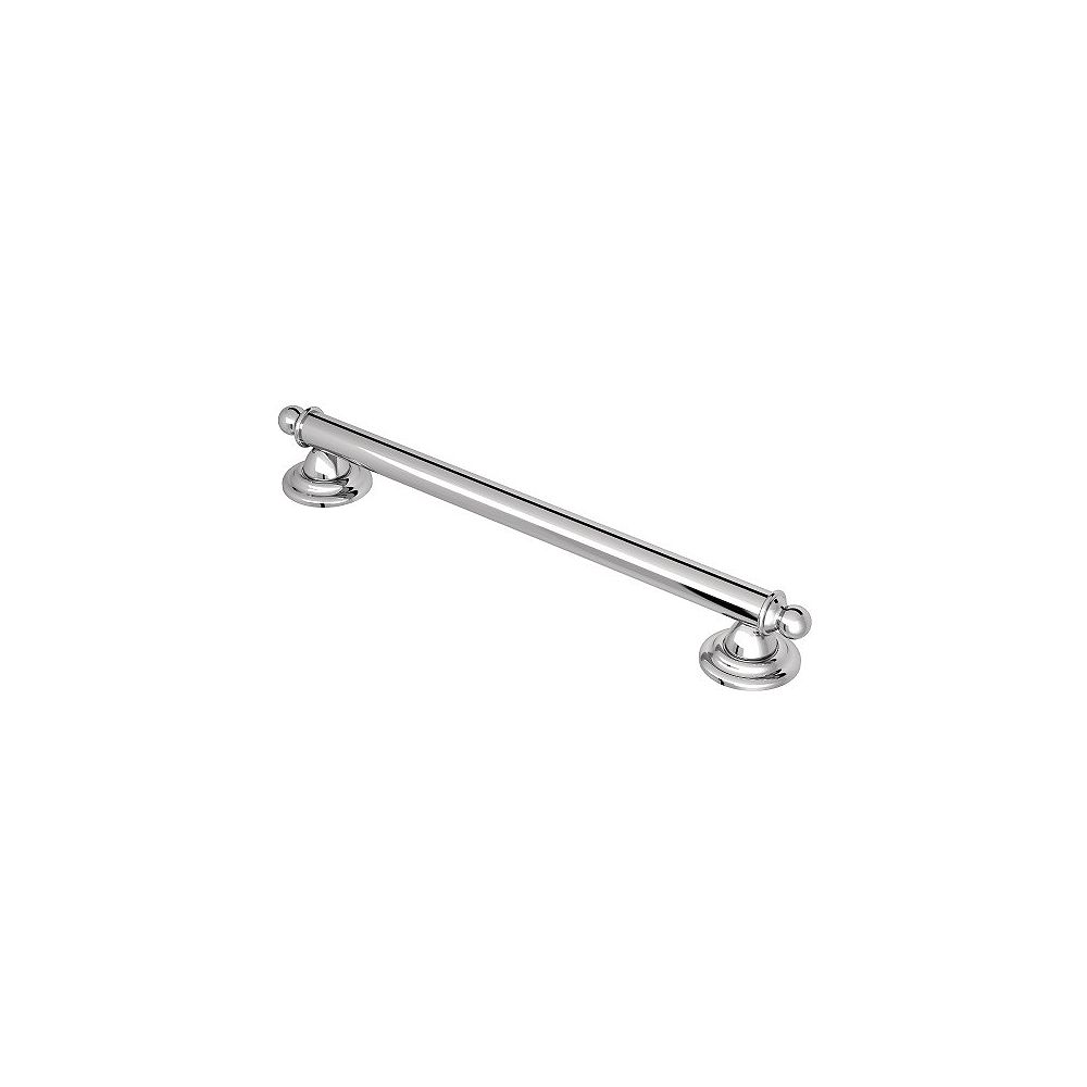 MOEN Brantford 24inch x 1.25inch Grab Bar in Chrome (ADA Compliant