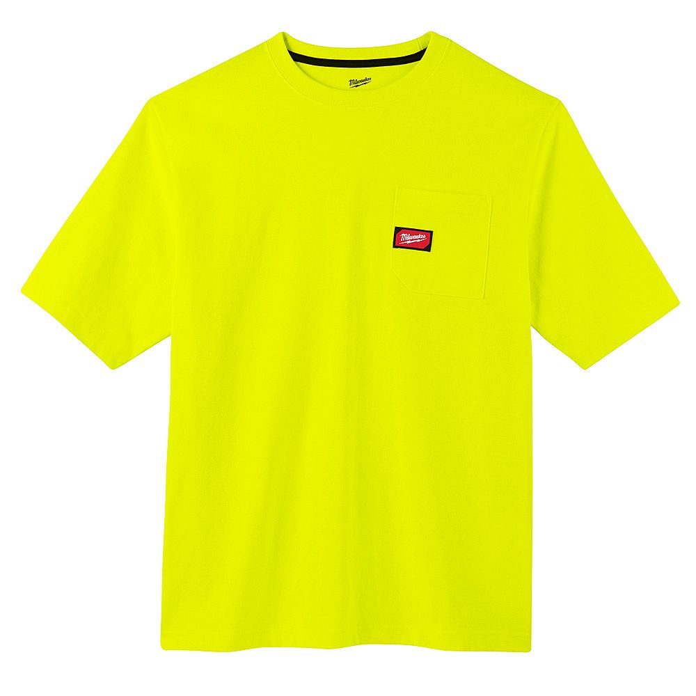 Milwaukee Tool Men's 2X-Large High Visibility Heavy Duty Cotton ...