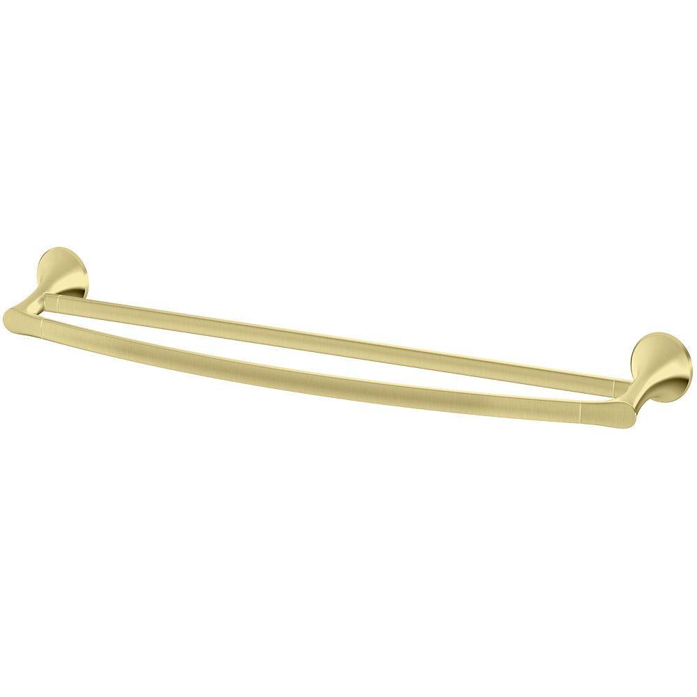 Pfister Rhen 24 inch Towel Bar in Brushed Gold The Home Depot Canada