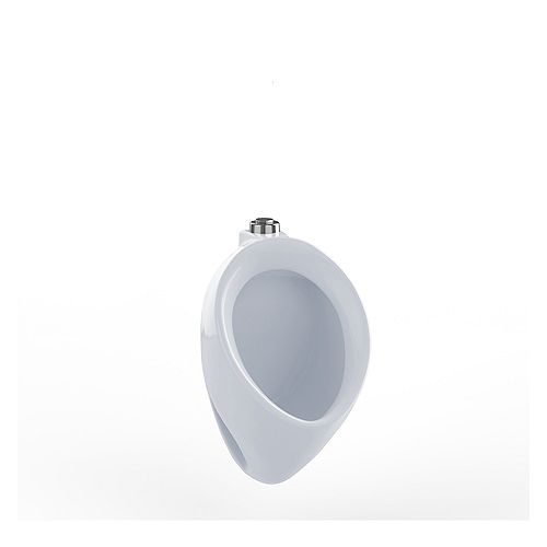 Commercial Wall-hung Washout Urinal with Top Spud in Cotton White