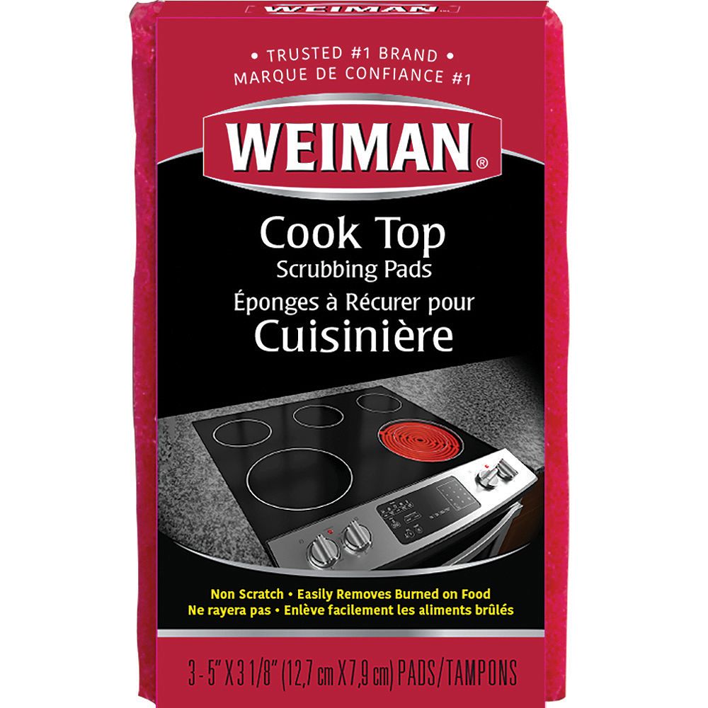 Weiman Weiman Cook Top Scrubbing Pads The Home Depot Canada