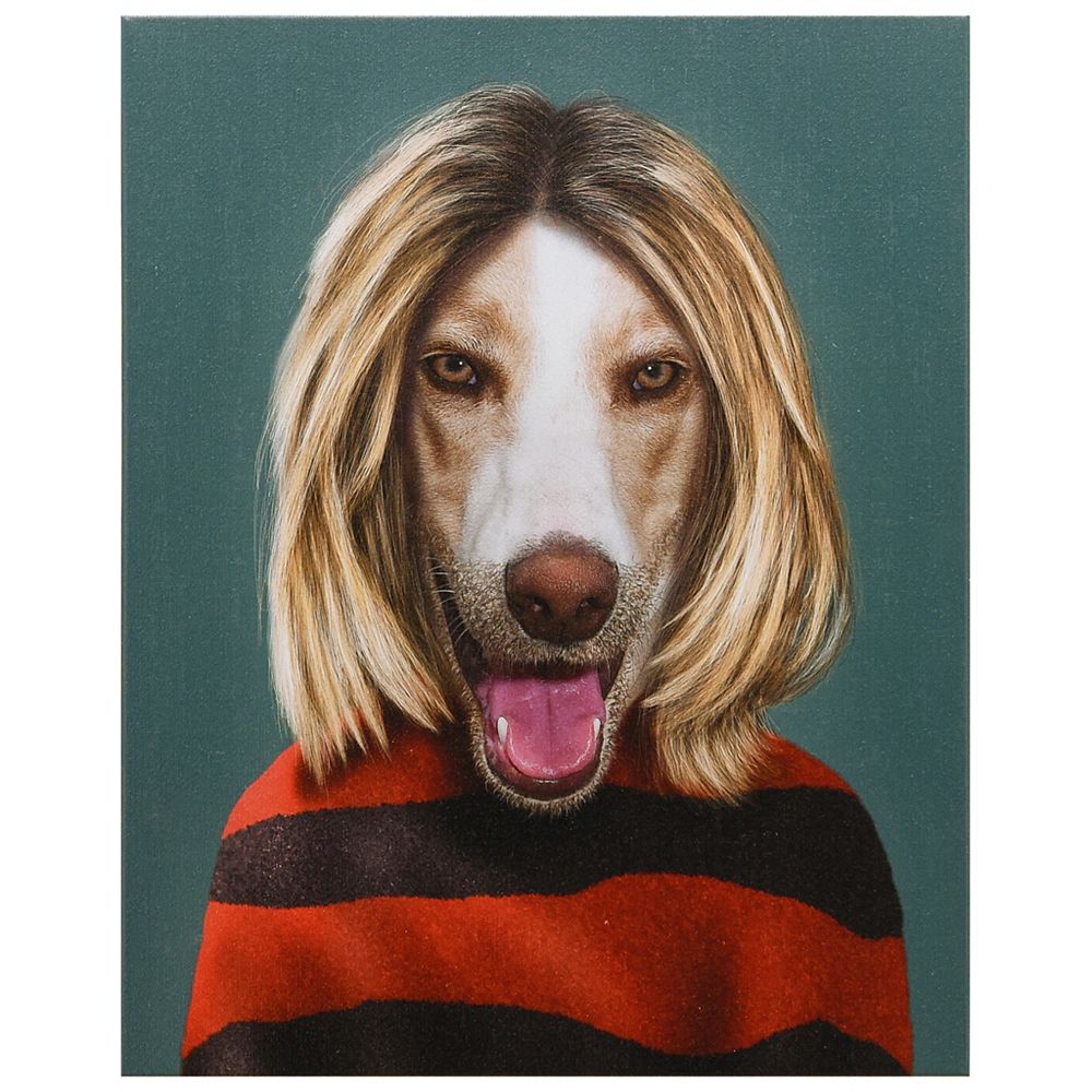 Empire Art Direct Pets Rock Grunge Graphic Art On Wrapped Canvas Dog Wall Art The Home Depot Canada