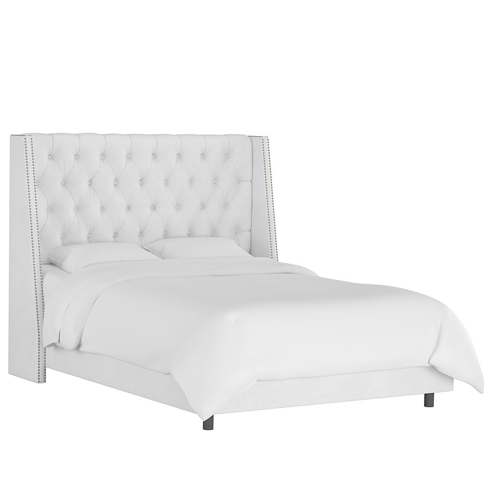 Skyline Furniture Bellevue Twin Nail Button Tufted ...