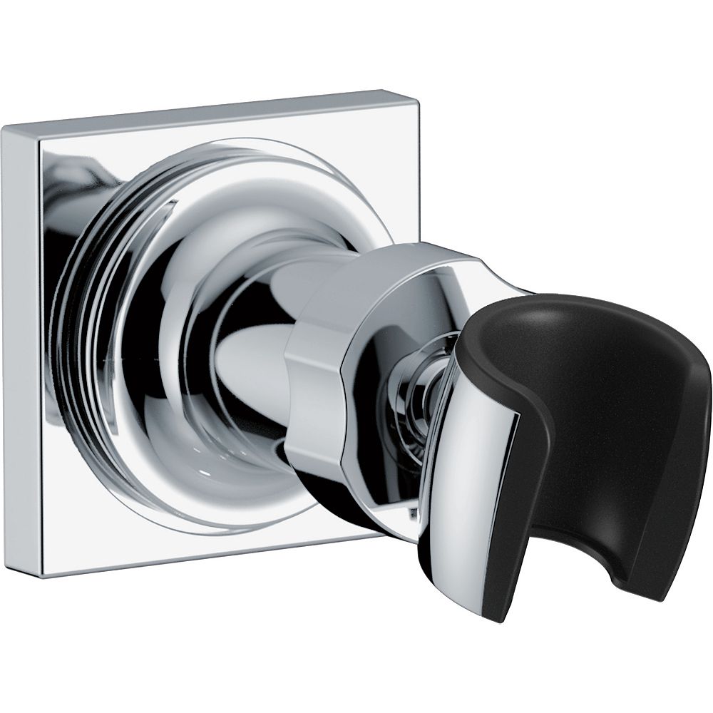 Delta Square Wall Mount Bracket in Chrome The Home Depot Canada