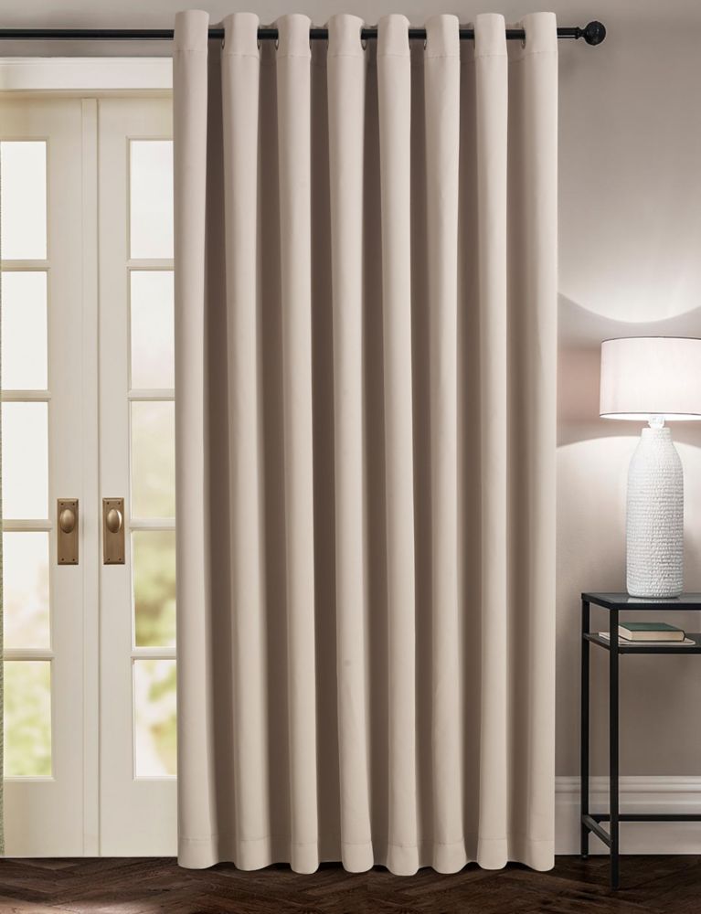 CHC ExtraWide Patio Door Window Panel STONE 100X84 The Home Depot Canada