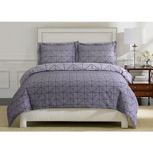 100% Cotton Sateen 220 Thread Count Fabric Ultra Soft All Seasons 3-Pieces Comforter Set Queen