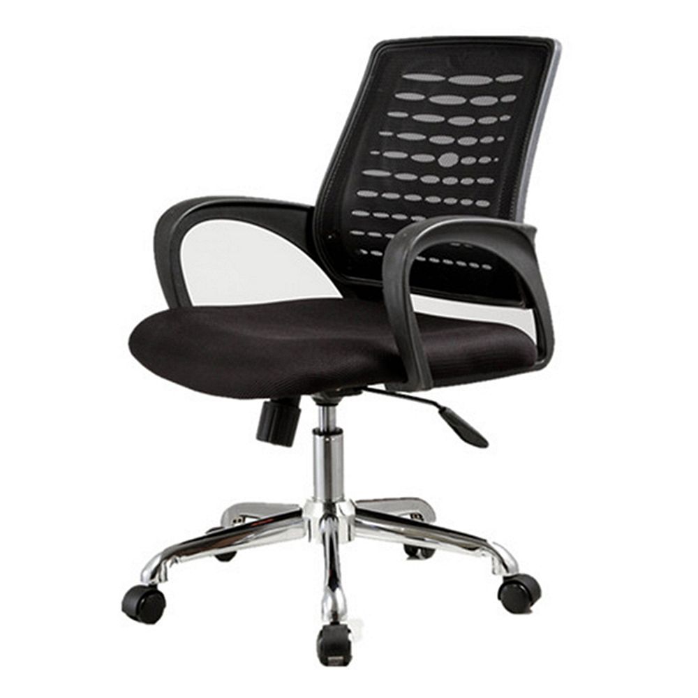 American Imaginations 25" W Black Office Chair The Home Depot Canada