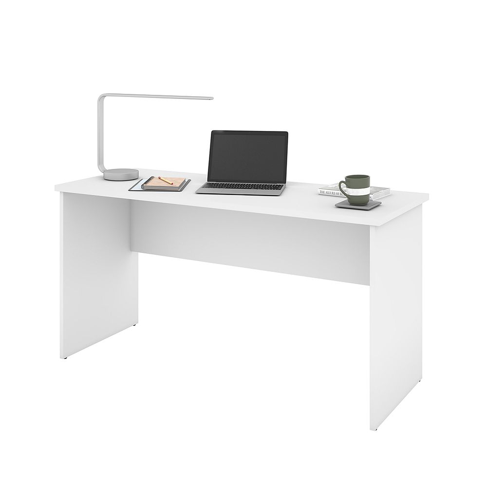 Bestar Innova Plus Desk - White | The Home Depot Canada
