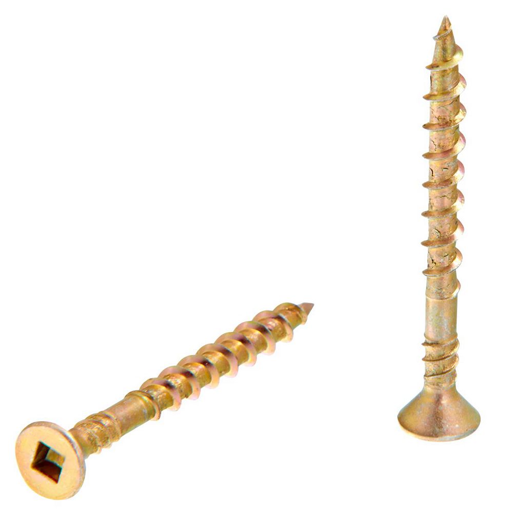 Senco 8 x 13/4 Inch Coarse RoundHead SquareDrive Sheet Metal