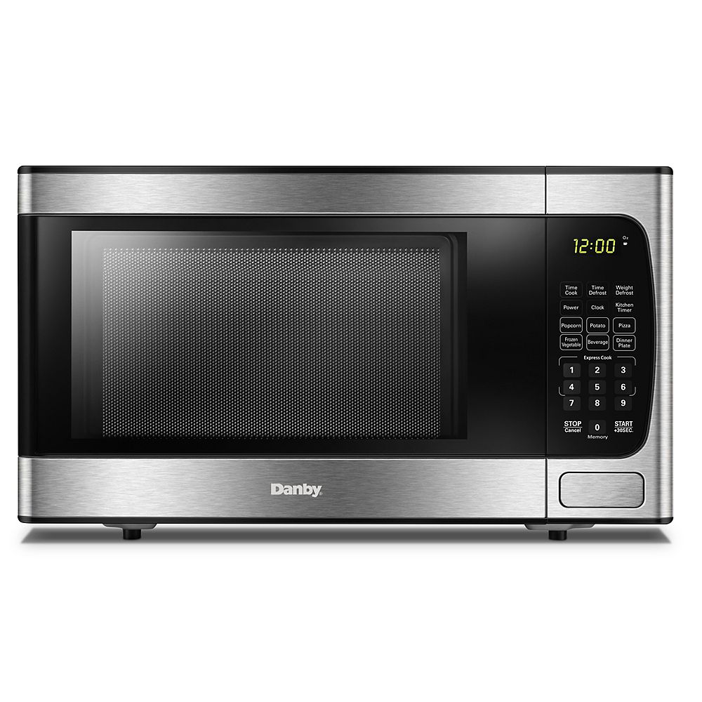 Danby Danby 0.9 cu. ft. Countertop Microwave - Stainless Steel | The