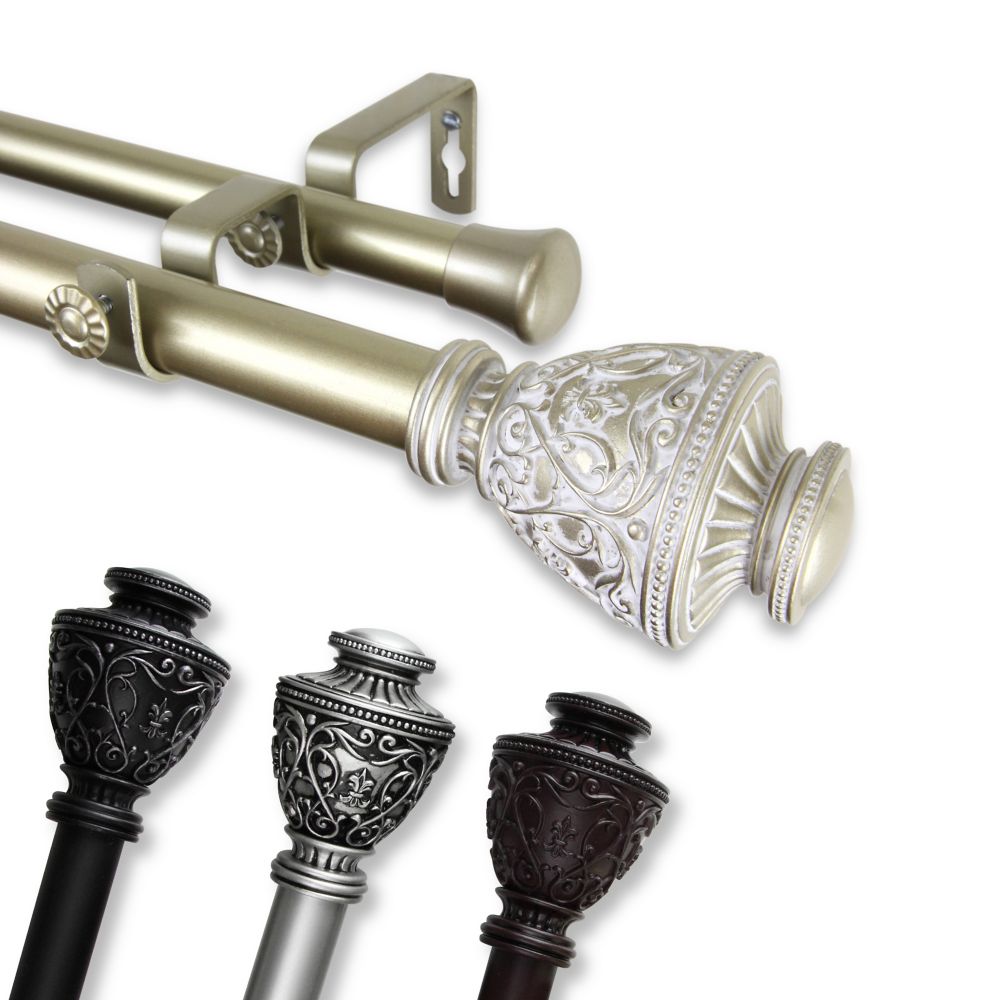 curtain finials