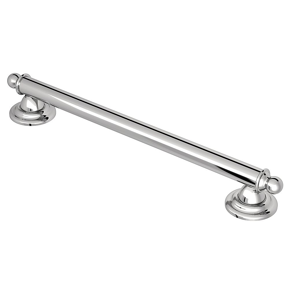 MOEN 18inch x 1.25inch Brantford Chrome Grab Bar (ADA compliant) The Home Depot Canada
