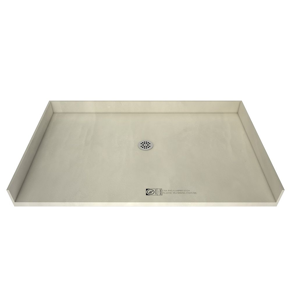 Tile Redi 38 in. x 48 in. Barrier Free Shower Base with Center Drain