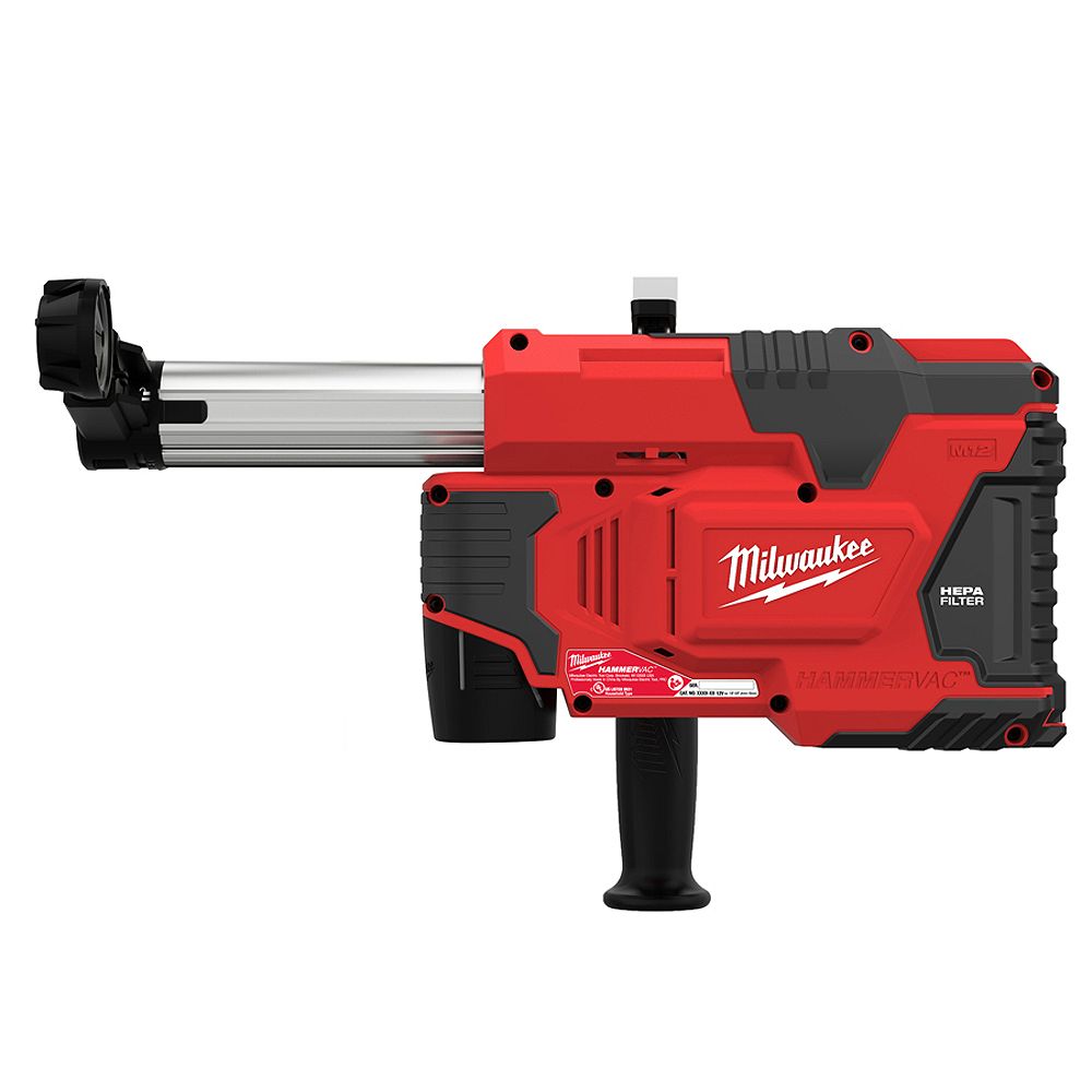 Milwaukee Tool M12 12V LiIon Cordless HammerVac Universal Dust
